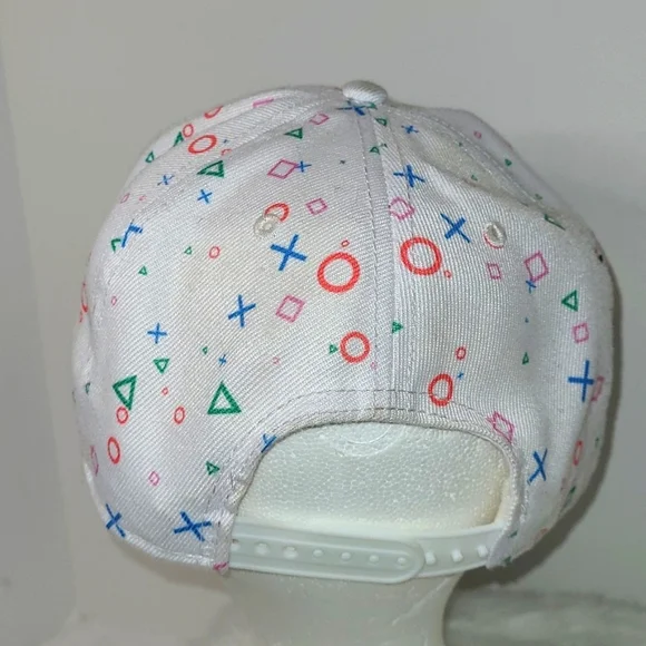 Sony Playstation 3-D Rubber Controller Flat Brim Used 2018 Snapback Hat ...EUC - Picture 6 of 17